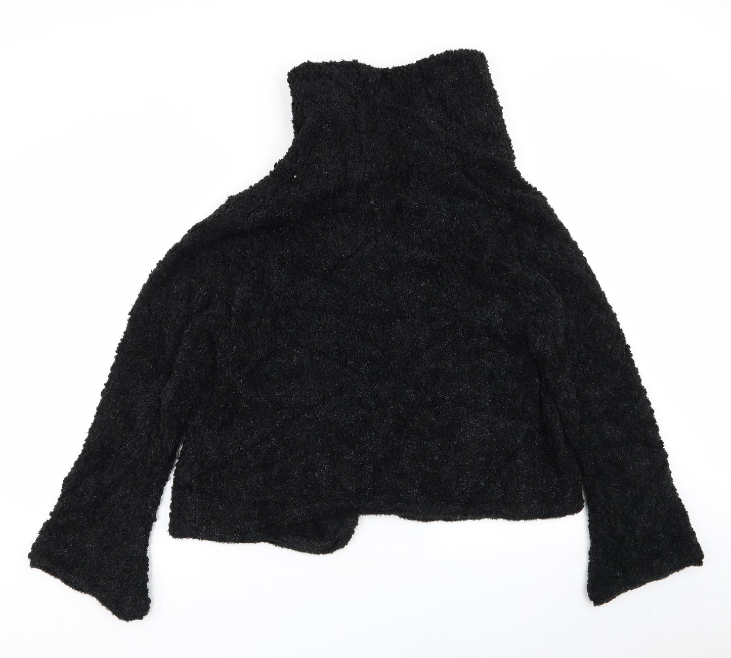 Womens UK Size M Roman Black Overcoat