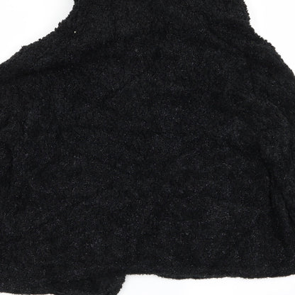 Womens UK Size M Roman Black Overcoat