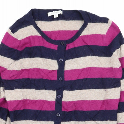Womens UK Size 14 Deane & White Multicoloured Cardigan Jumper