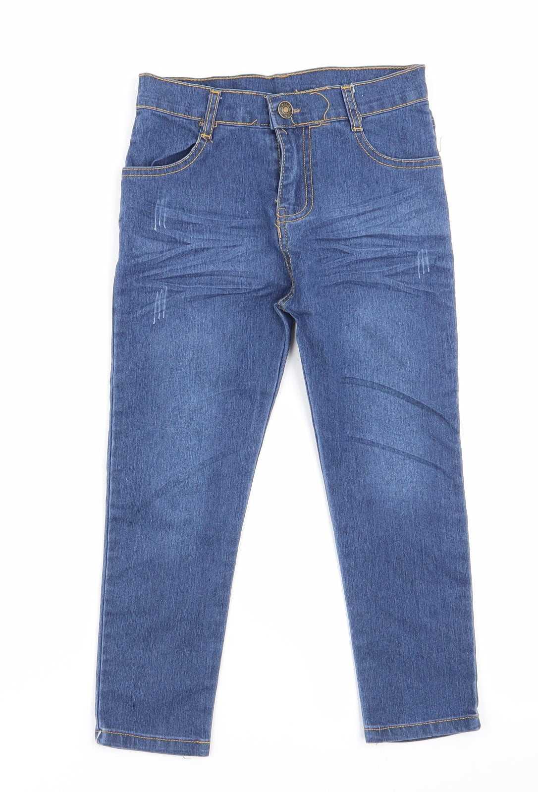 Preworn Girls Blue   Skinny Jeans Size 8 Years
