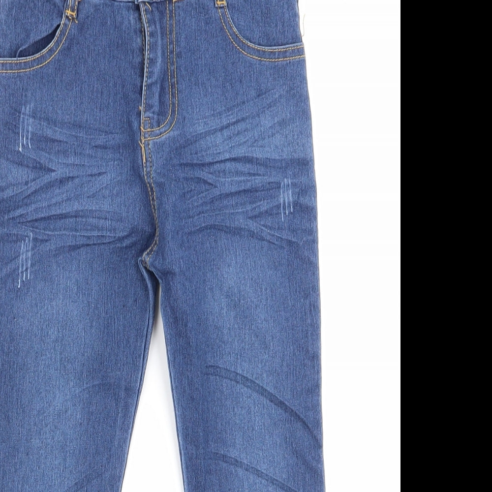 Preworn Girls Blue   Skinny Jeans Size 8 Years