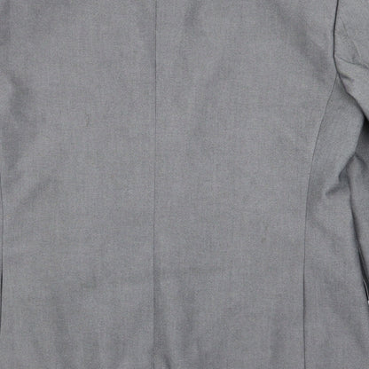 Mens UK Size 40 burton menswear Regular Grey Suit Jacket