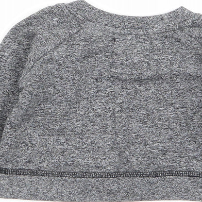 Brand and care label for Batman Baby Grey jumper, size 0-3, Months