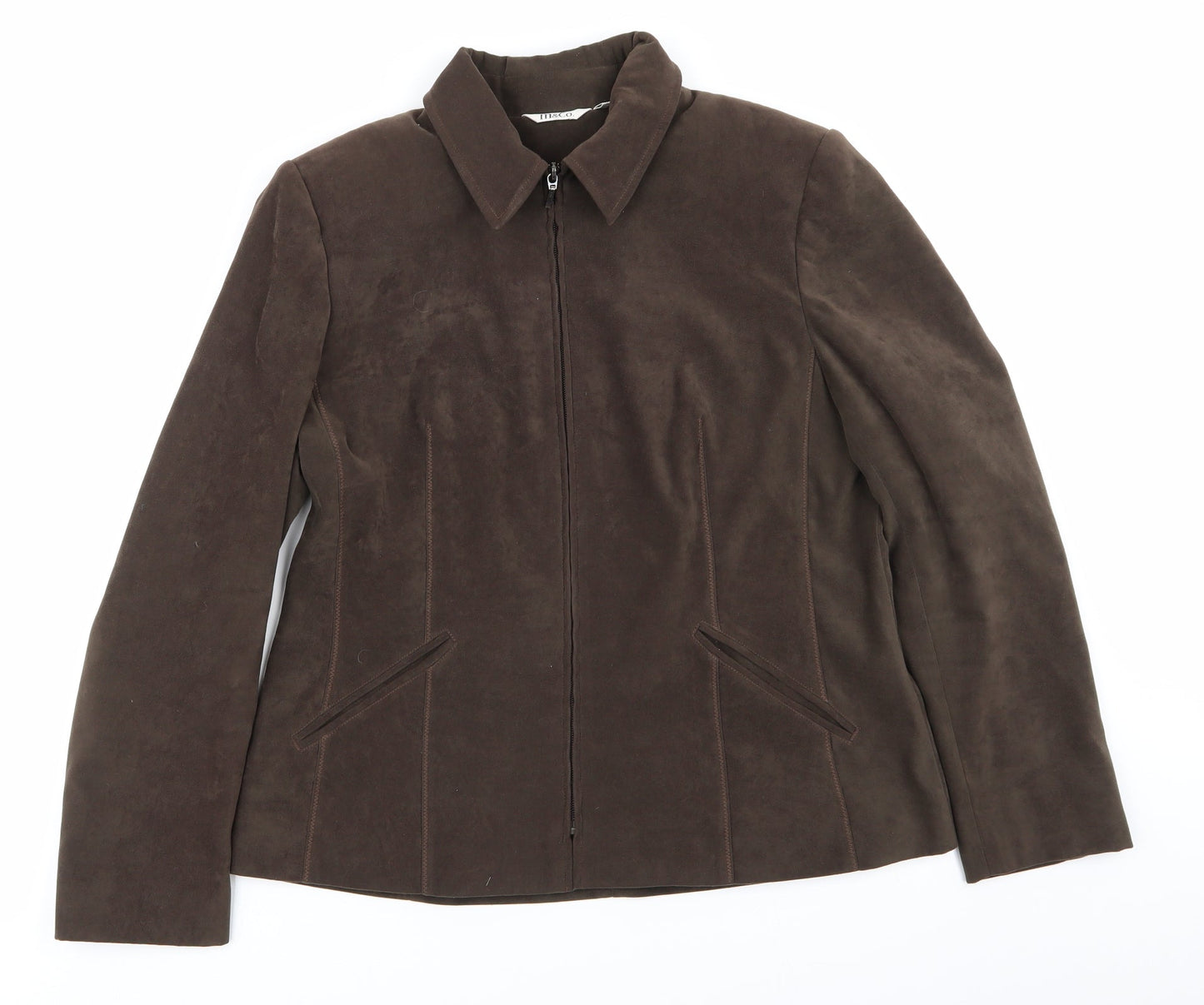 Womens UK Size 14 M&Co Green Jacket