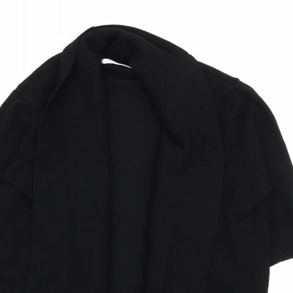 Womens UK Size 14 EWM Black Cardigan Jumper