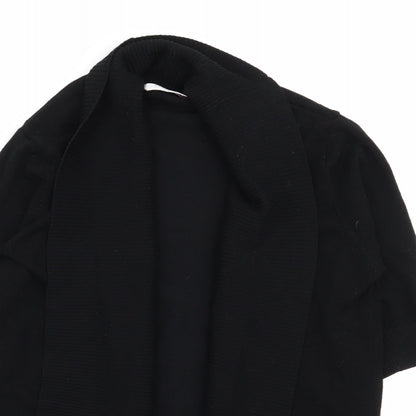 Womens UK Size 14 EWM Black Cardigan Jumper