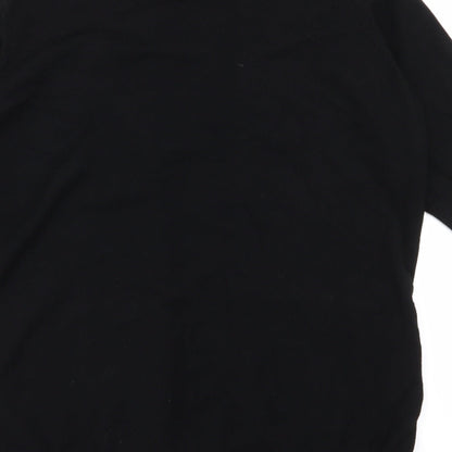 Womens UK Size 14 EWM Black Cardigan Jumper
