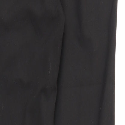 Womens UK Size 30 in NEW LOOK Regular Fit  Black Trousers