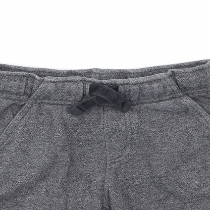 F&F Boys Grey Houndstooth  Sweat Shorts Size 6-7 Years