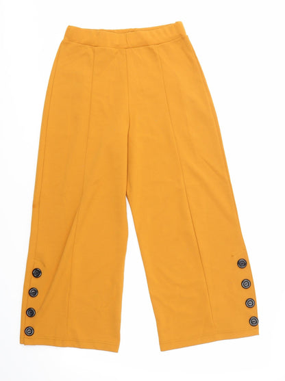 CEMEO ROSE  Womens Orange   Trousers  Size 8 L23 in - STRECHY WAISTBAND