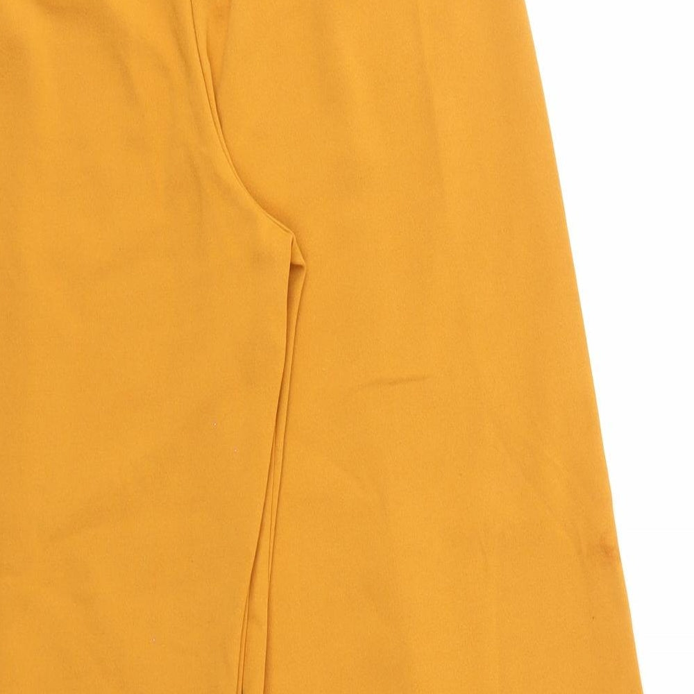 CEMEO ROSE  Womens Orange   Trousers  Size 8 L23 in - STRECHY WAISTBAND