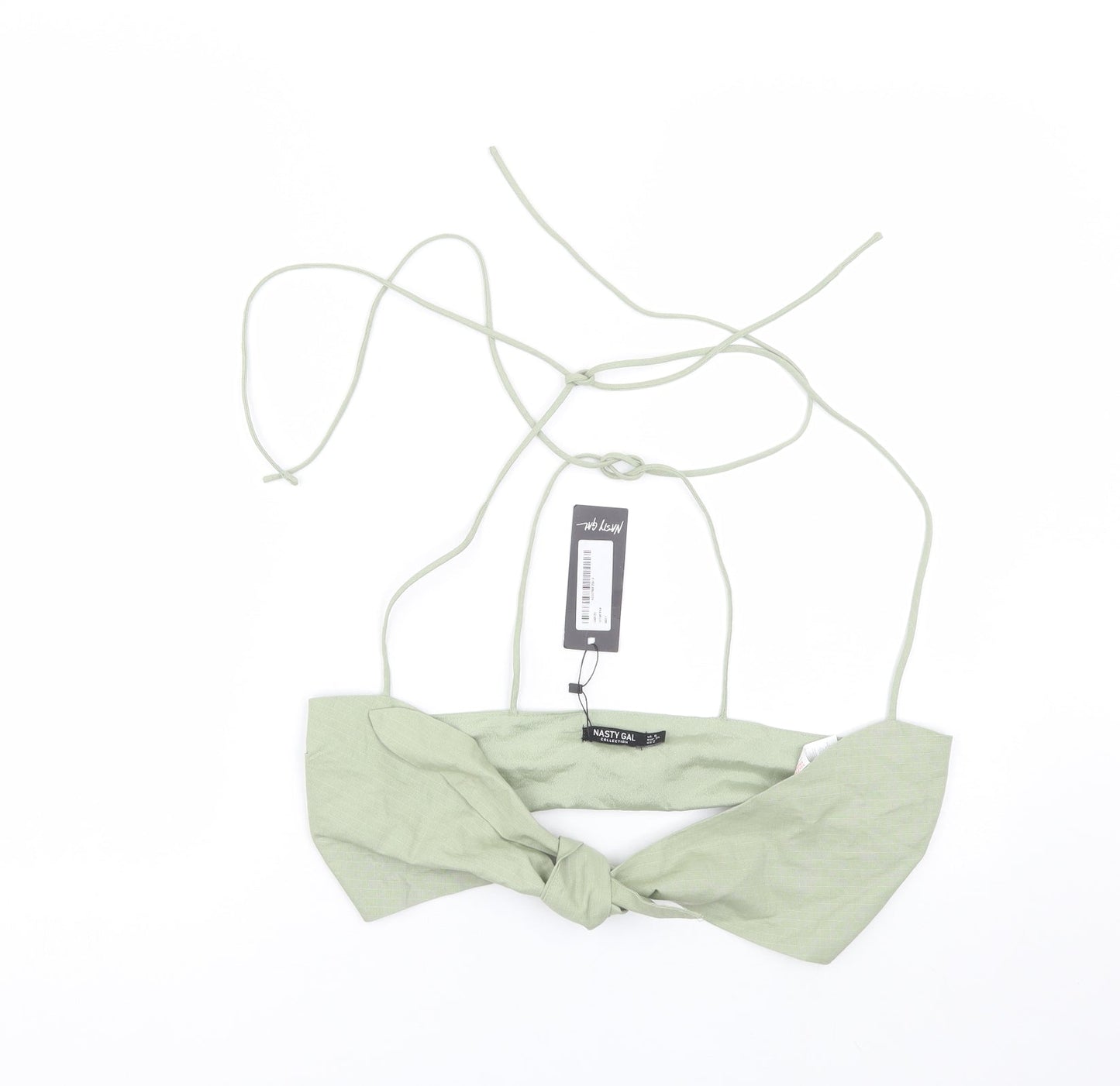 Nasty Gal Womens Green   Cropped Tank Size 6