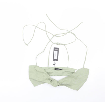 Nasty Gal Womens Green   Cropped Tank Size 6