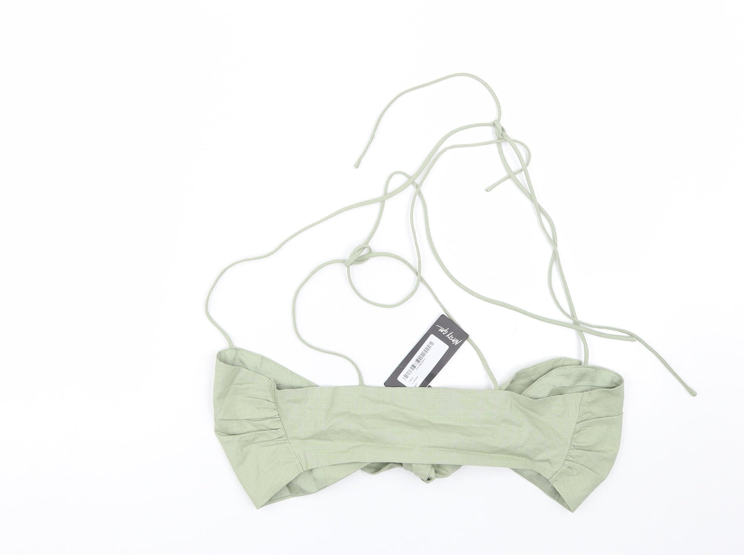 Nasty Gal Womens Green   Cropped Tank Size 6