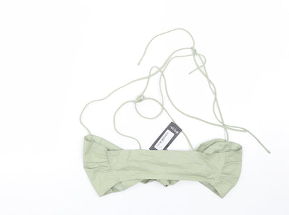 Nasty Gal Womens Green   Cropped Tank Size 6