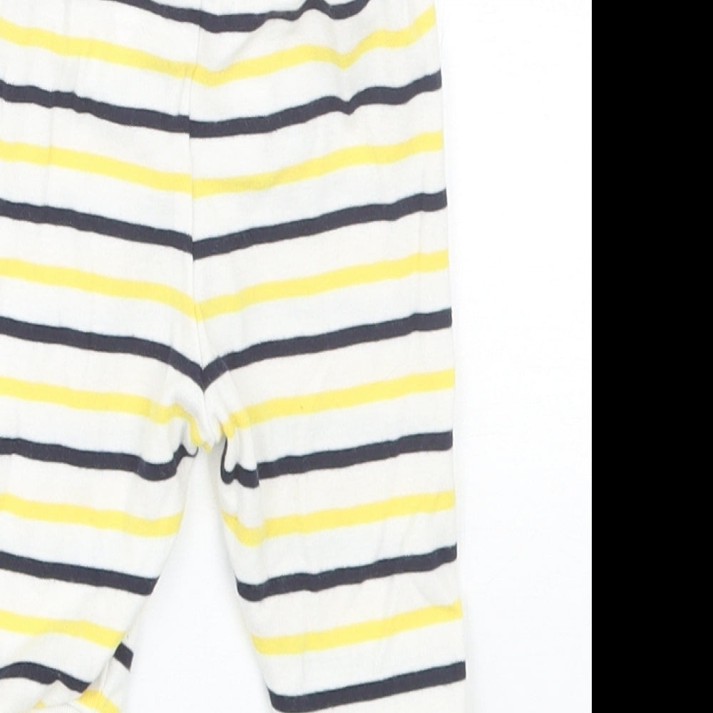 Gap Baby Multicoloured Striped  Jogger Trousers Size 3-6 Months