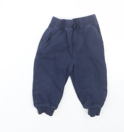 Preworn Baby Blue   Jogger Trousers Size 12 Months