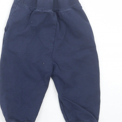 Preworn Baby Blue   Jogger Trousers Size 12 Months