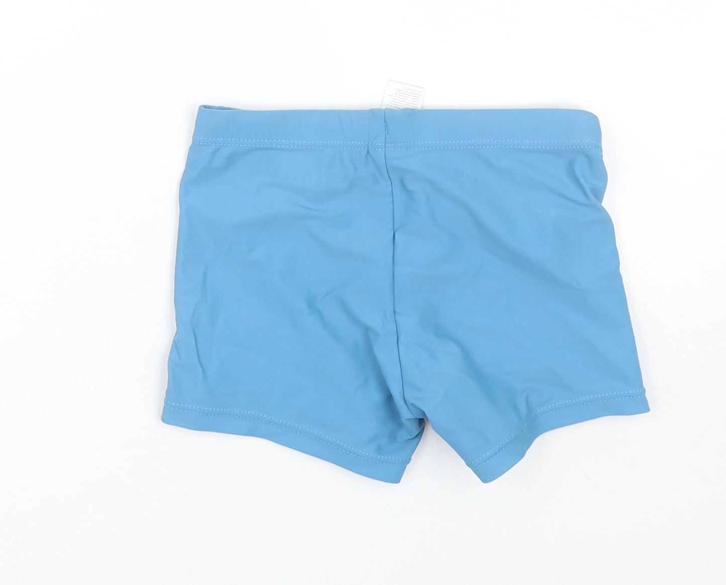 FC Barcelona Boys Blue   Compression Shorts Size 6-7 Years - FC Barcelona