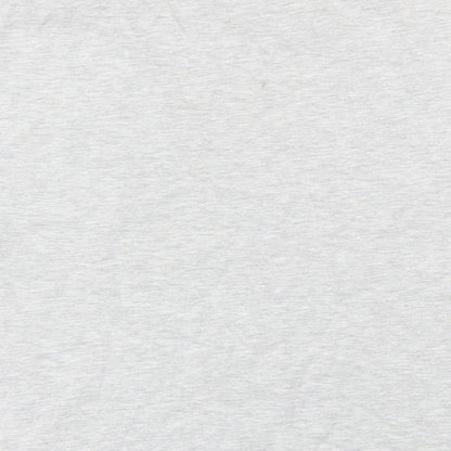 Brand and care label for Marks & Spencer women’s grey top pyjama top, size UK 10