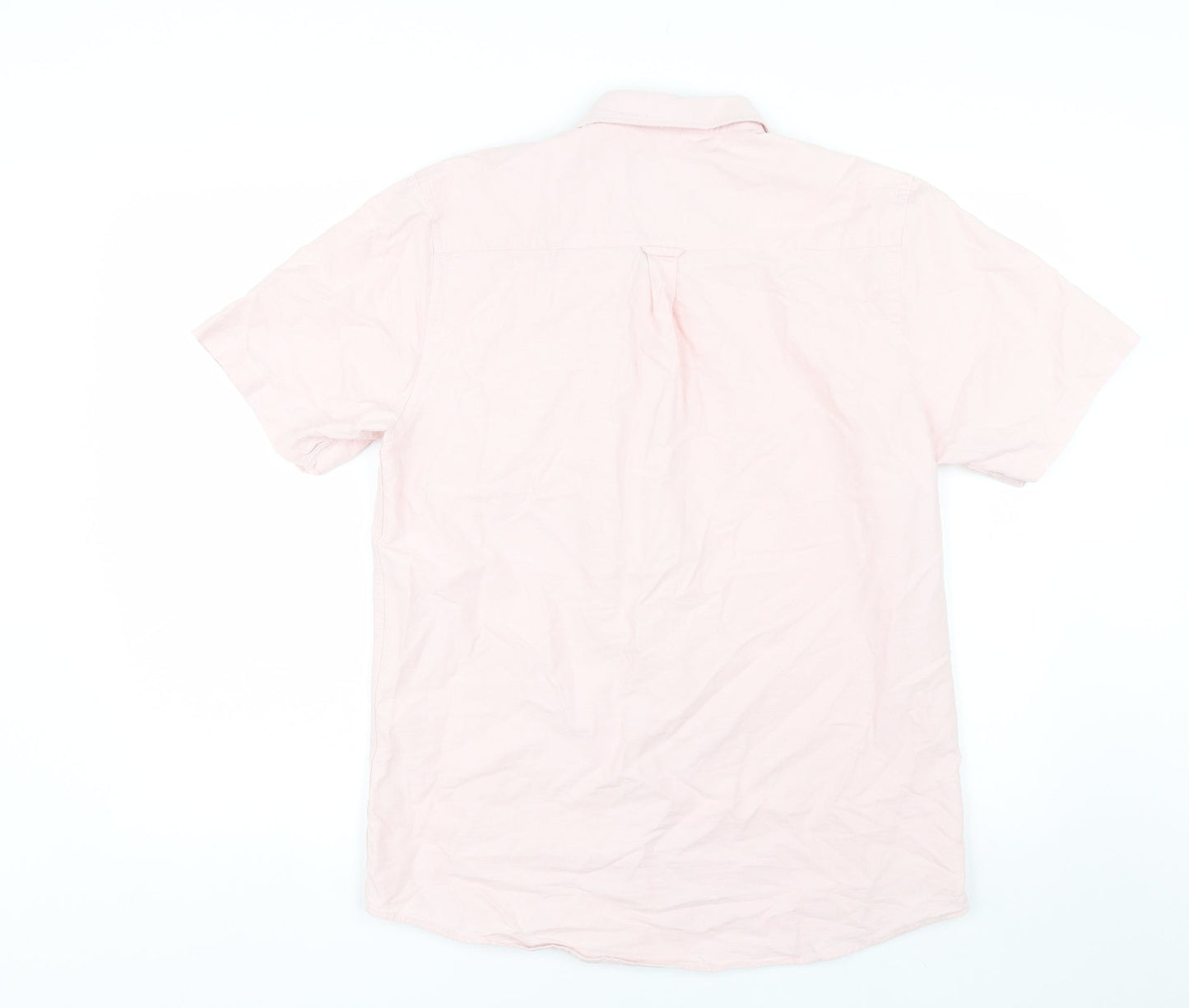 Primark Mens Pink    Button-Up Size L