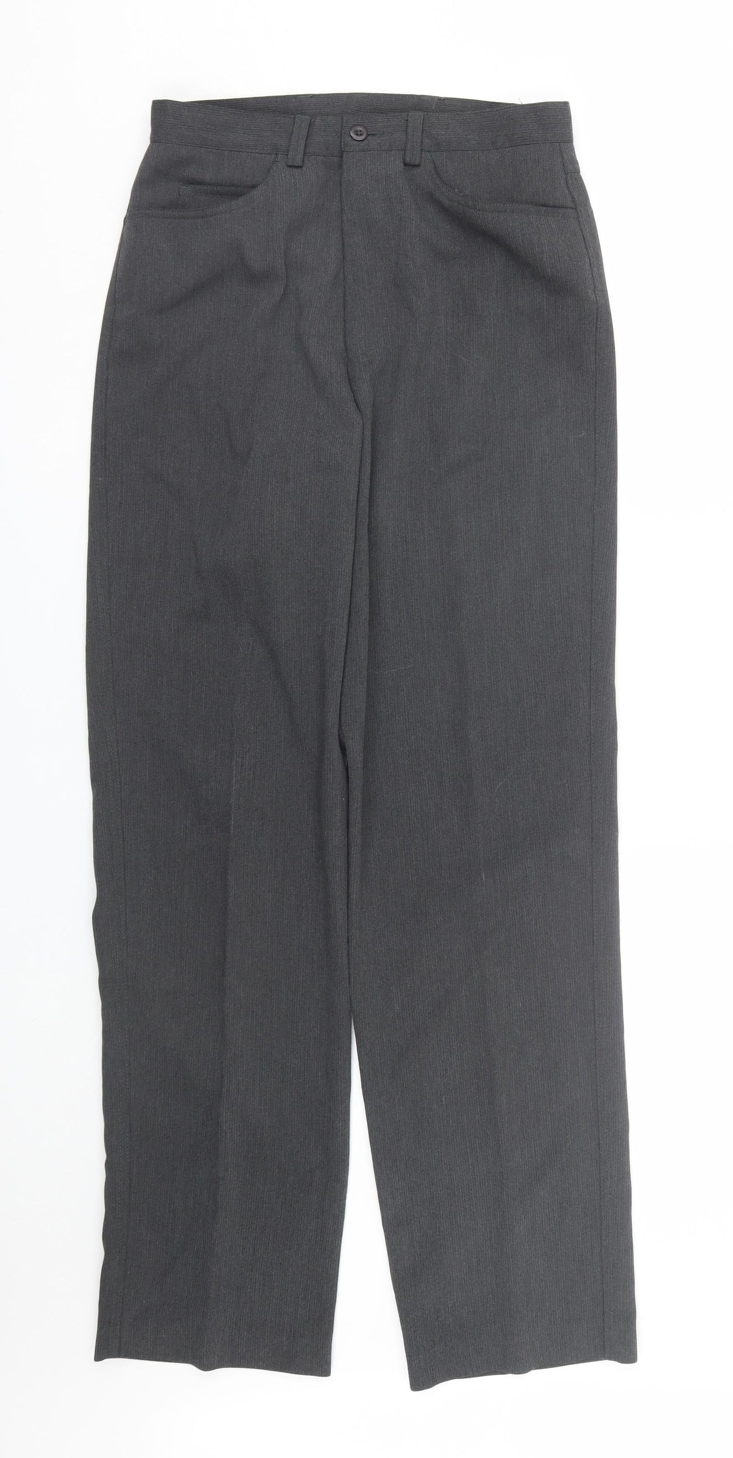 Womens UK Size 28 Preworn Regular Fit  Grey Trousers