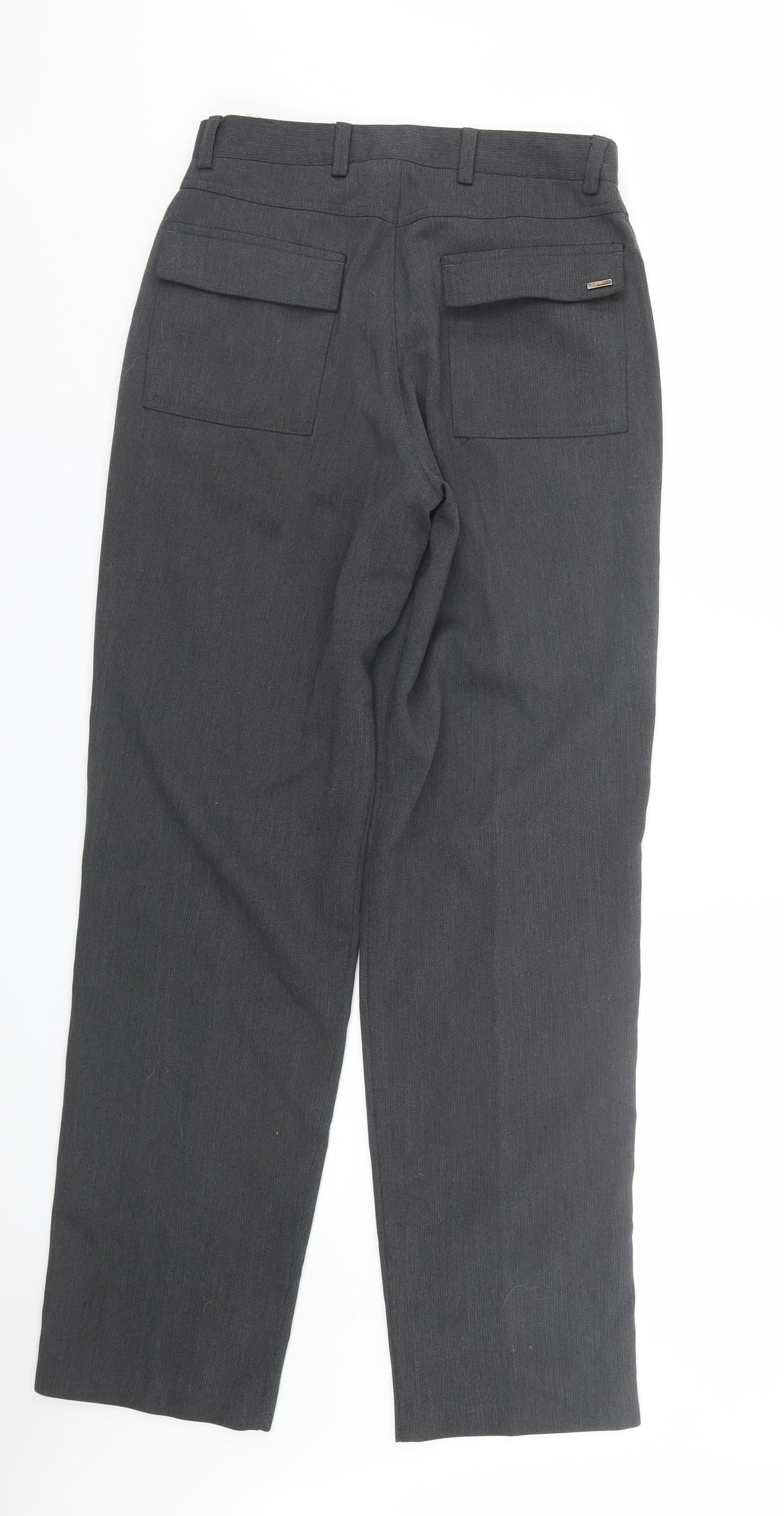 Womens UK Size 28 Preworn Regular Fit  Grey Trousers
