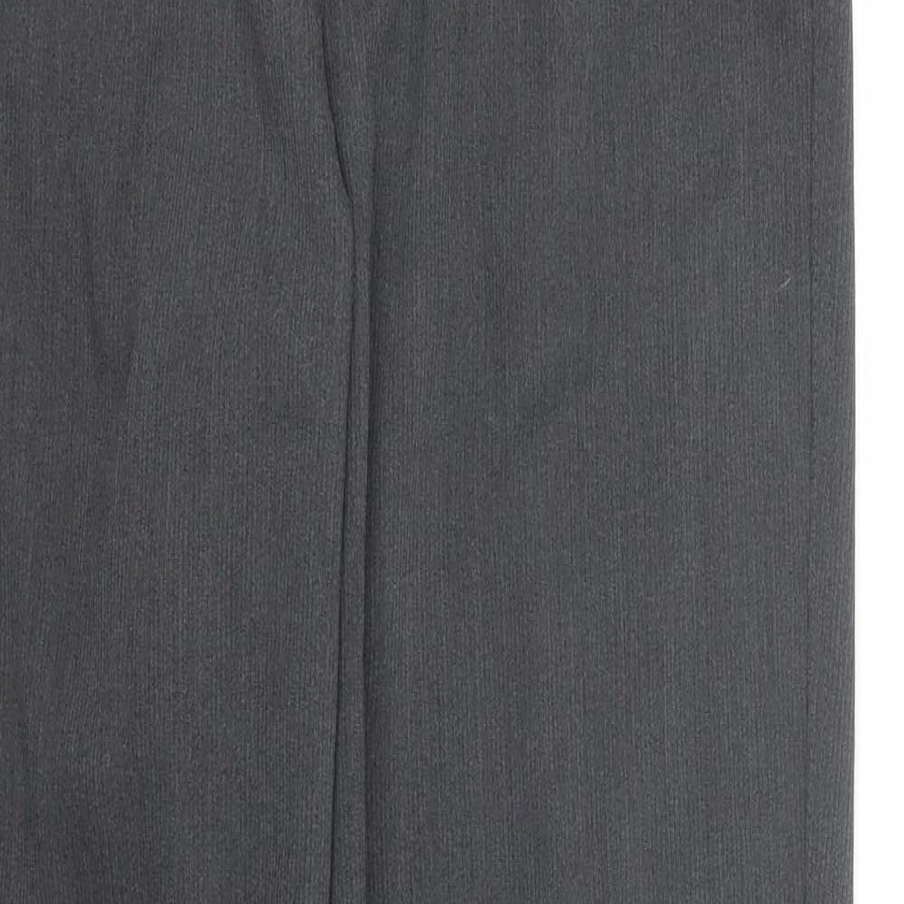 Womens UK Size 28 Preworn Regular Fit  Grey Trousers