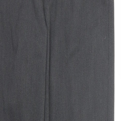 Womens UK Size 28 Preworn Regular Fit  Grey Trousers