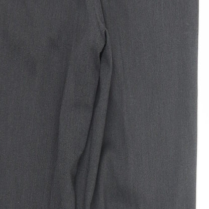 Womens UK Size 28 Preworn Regular Fit  Grey Trousers