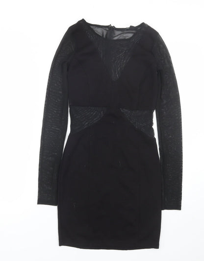 FOREVER 21 Womens Black   T-Shirt Dress  Size S
