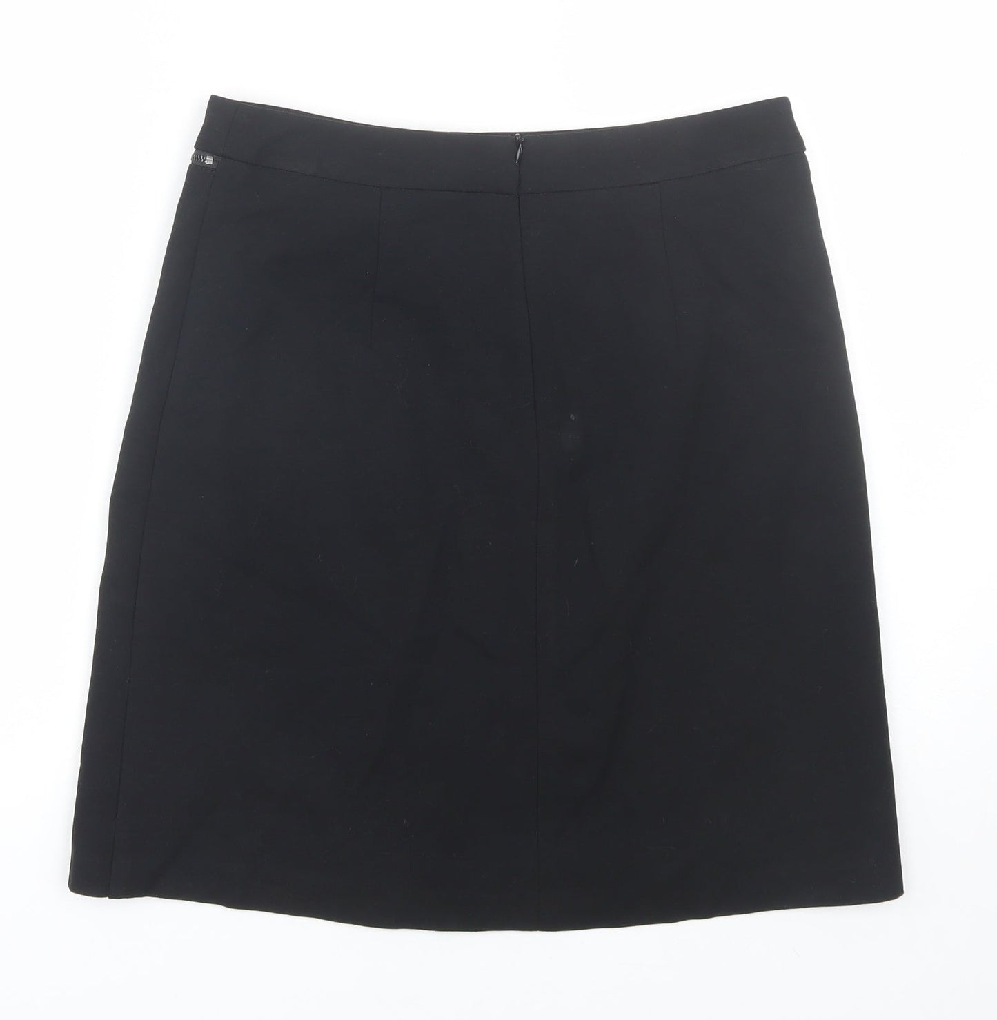 M&Co Womens Black   Mini Skirt Size 10