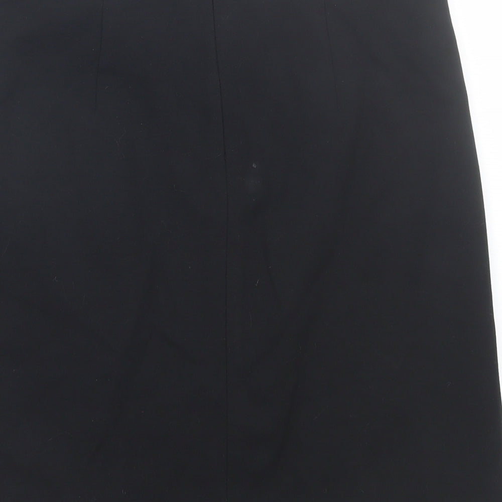M&Co Womens Black   Mini Skirt Size 10