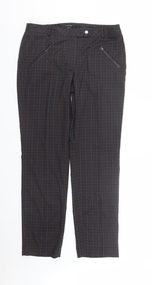 Womens UK Size 12 Atmosphere Regular Fit  Multicoloured Trousers