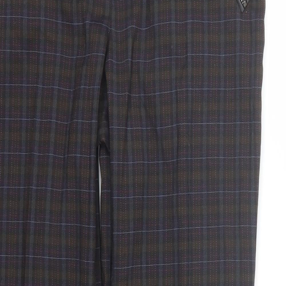 Womens UK Size 12 Atmosphere Regular Fit  Multicoloured Trousers