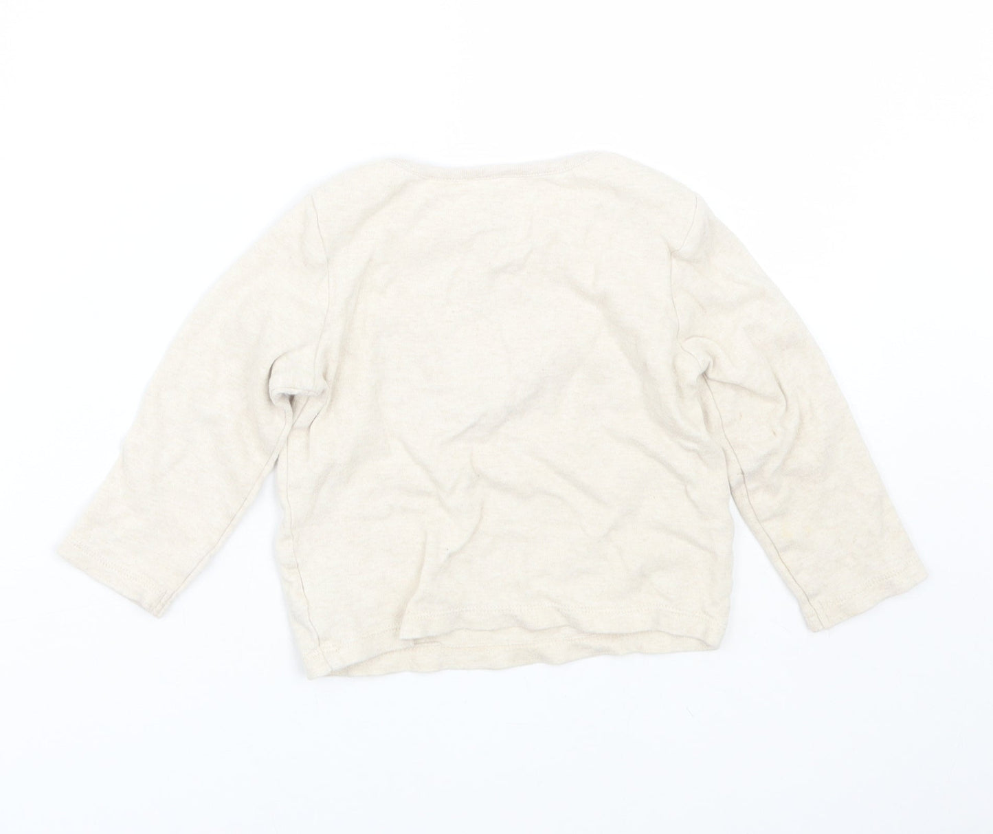 F&F Baby Beige   Cami Pyjama Top Size 18-24 Months  - Bear
