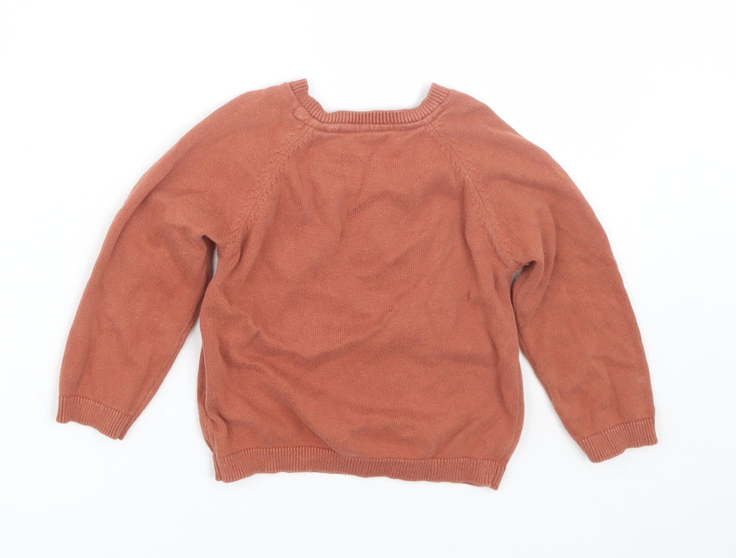 TU Baby Brown   Pullover Jumper Size 12-18 Months  - dinosaur