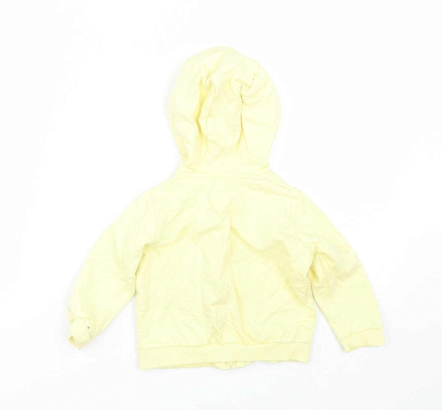 Lullaby Girls Yellow   Full Zip Jumper Size 9-12 Months
