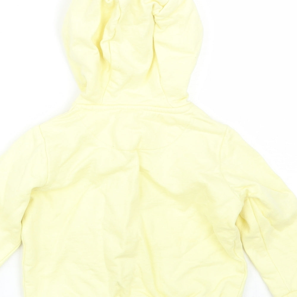 Lullaby Girls Yellow   Full Zip Jumper Size 9-12 Months