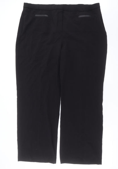 Magi Mens Black   Trousers  Size 26 L31 in