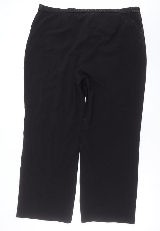Magi Mens Black   Trousers  Size 26 L31 in