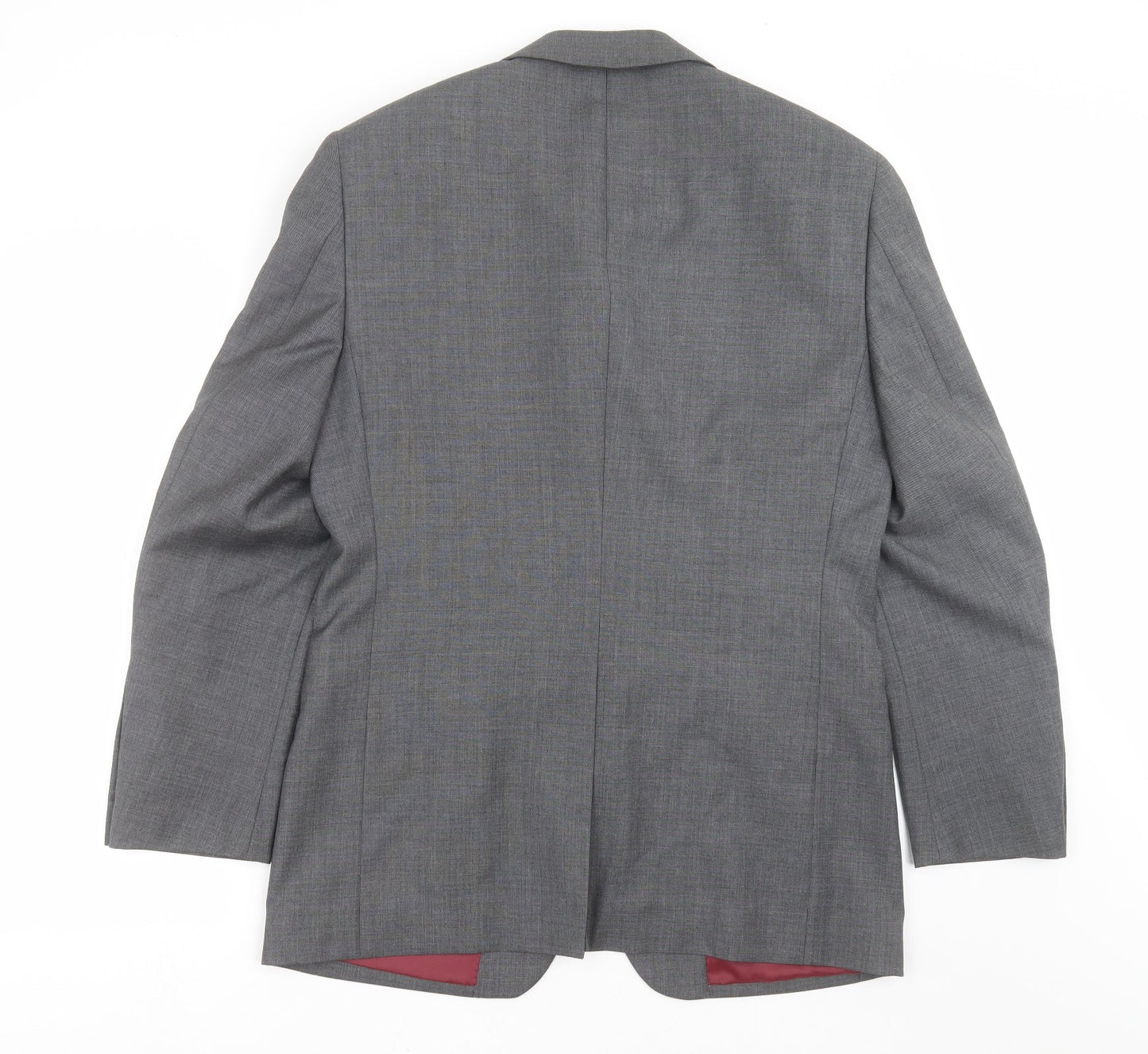 Mens UK Size 38 GREENWOODS Regular Grey Suit Jacket