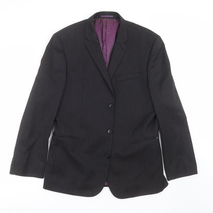 Mens UK Size 42 NEXT Regular Black Suit Jacket