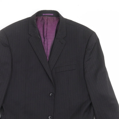 Mens UK Size 42 NEXT Regular Black Suit Jacket