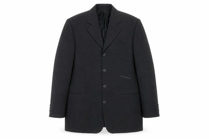 Mens UK Size 38 Tom English Regular Black Suit Jacket