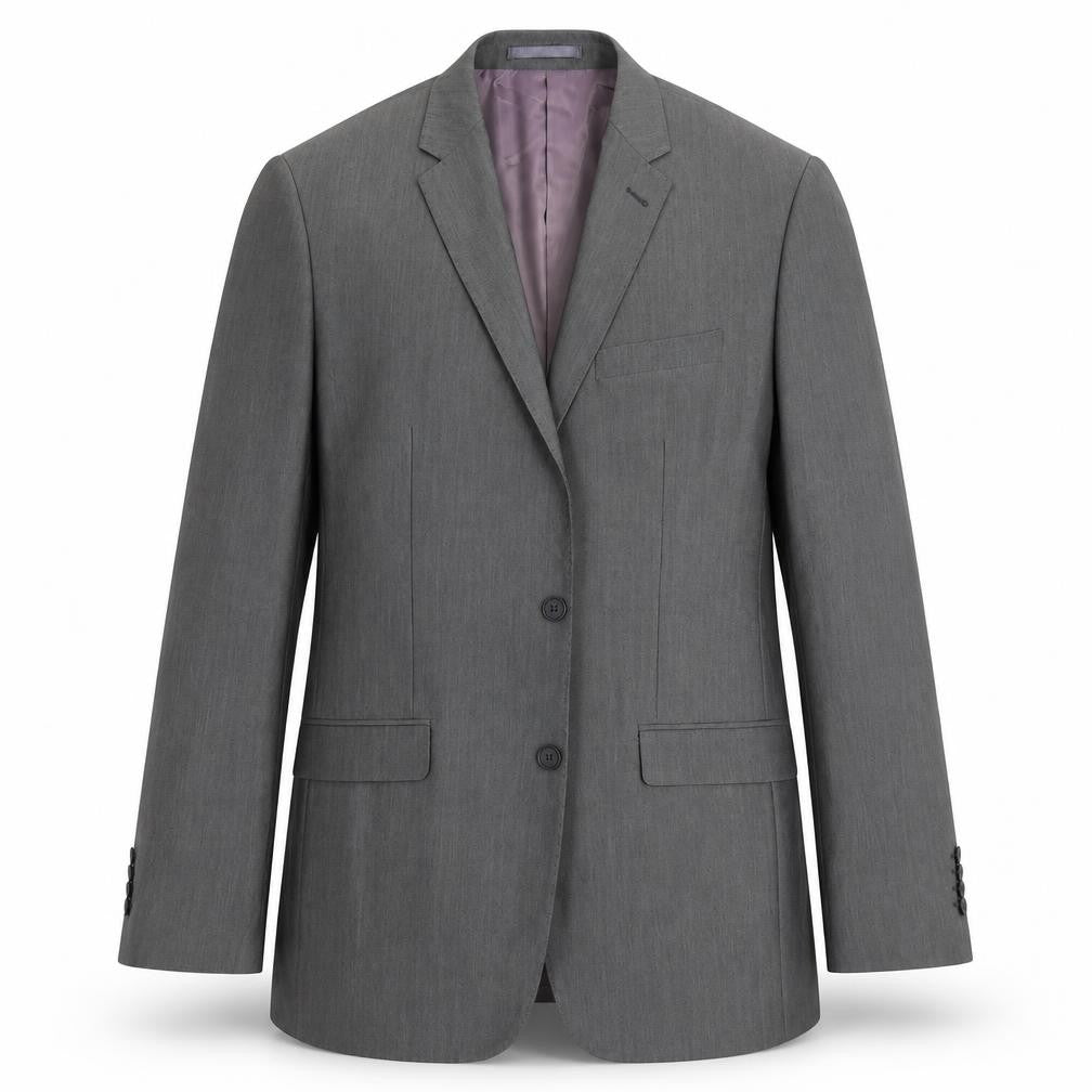 Mens UK Size 40 Aspen & Court Regular Grey Suit Jacket