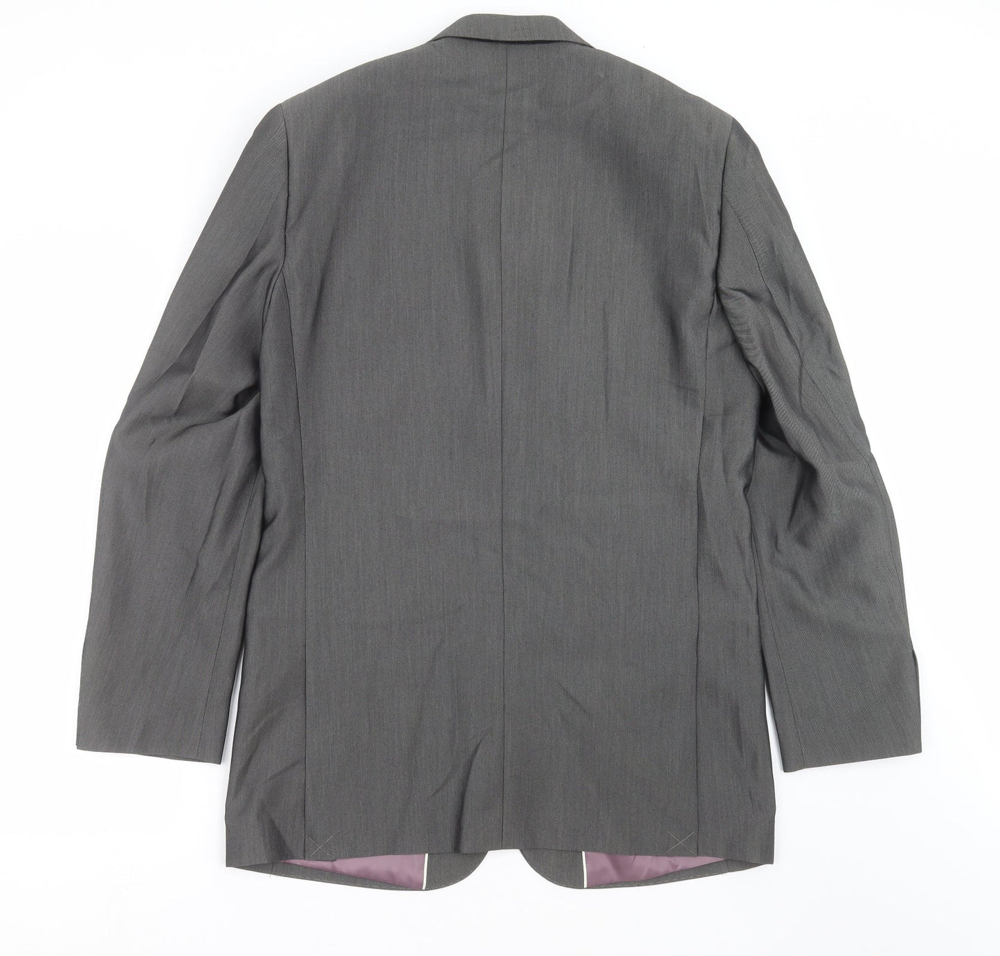 Aspen & Court Mens Grey   Jacket Suit Jacket Size 40