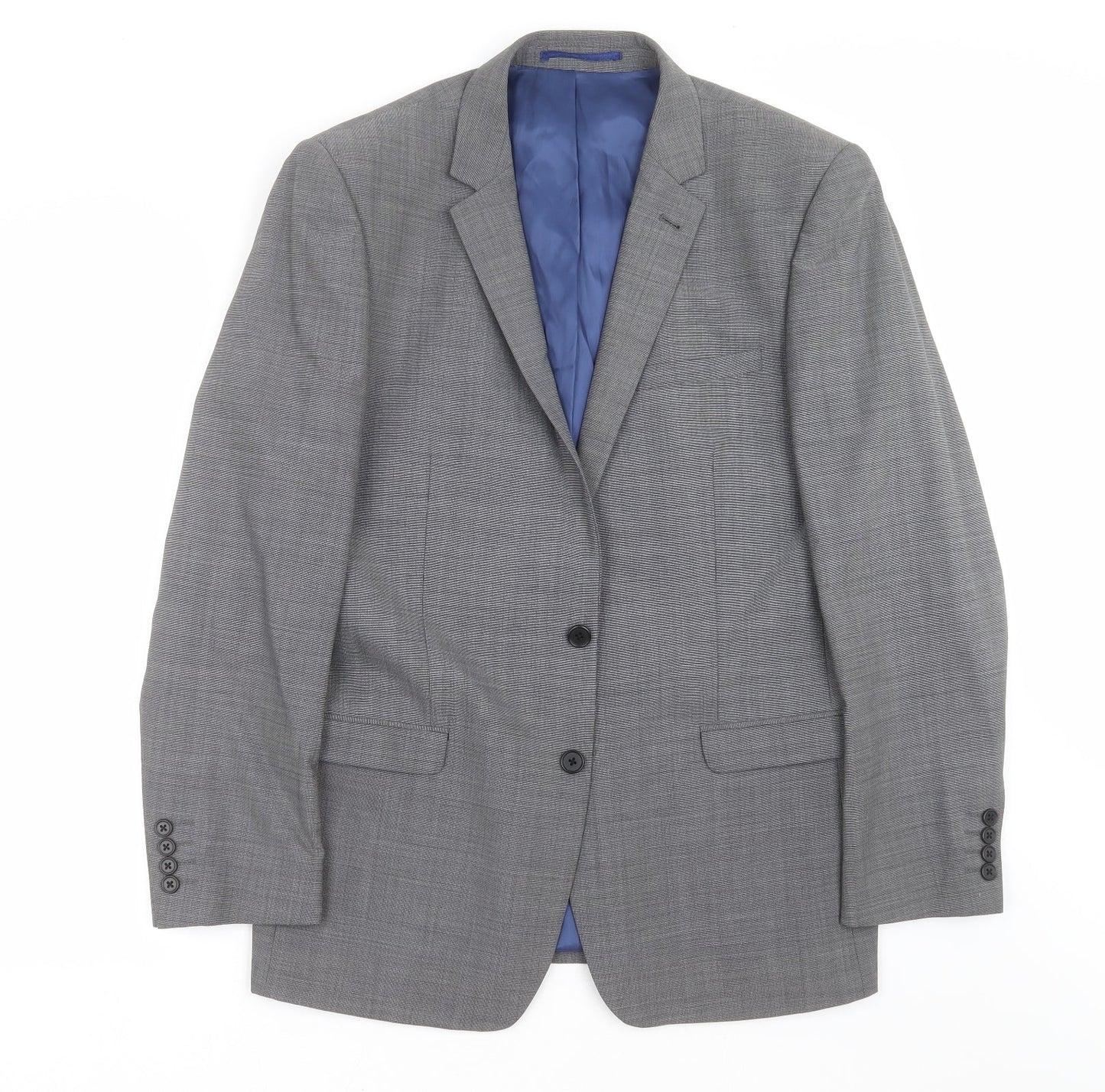 Mens UK Size 40 NEXT Regular Grey Suit Jacket