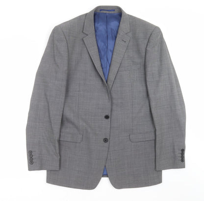 Mens UK Size 40 NEXT Regular Grey Suit Jacket