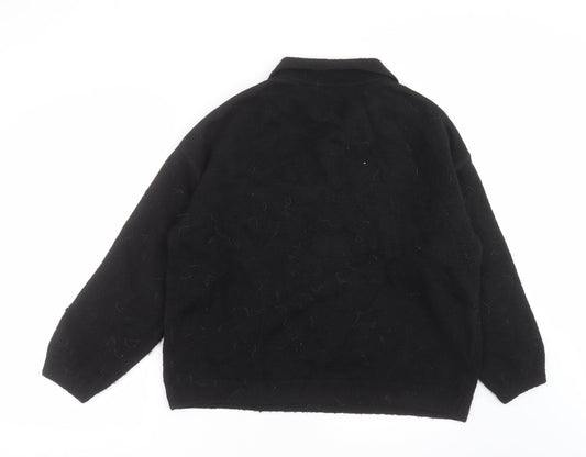 George Womens Black  Knit Pullover Jumper Size S